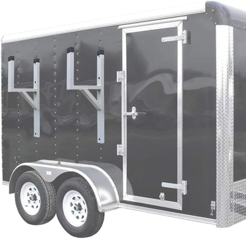 Ladder Rack for Trailer 2 Racks Side Mount Ladder Racks Heavy Duty Aluminum