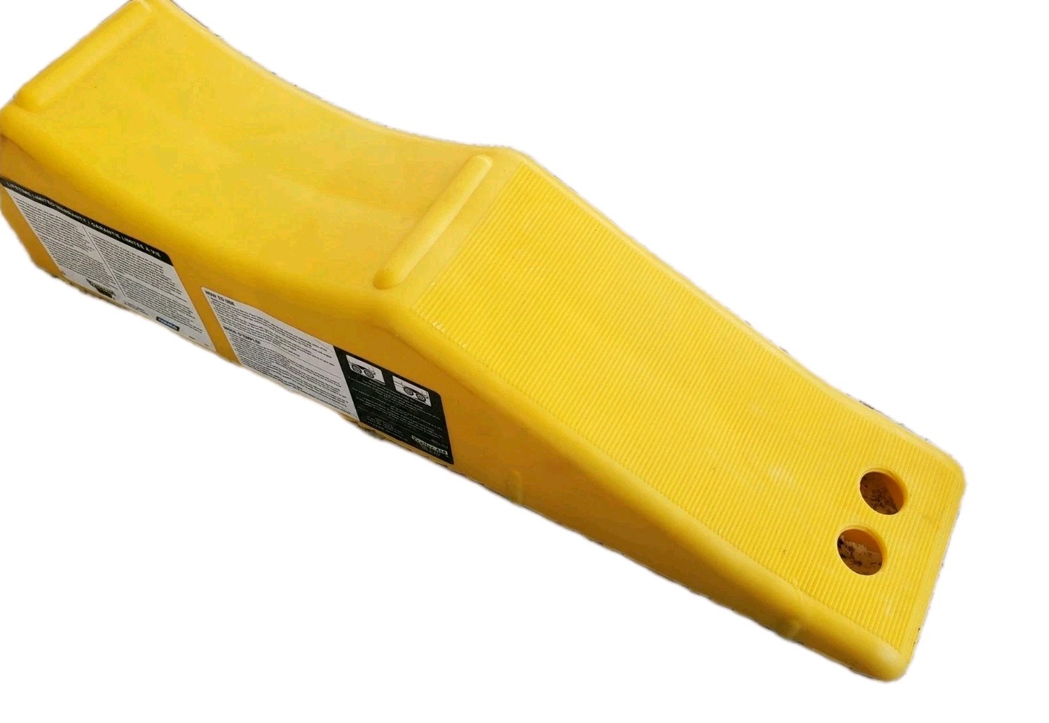 Camco Trailer-Aid Tandem Tire Changing Ramp, 15000lbs, 4.5 Inch (Yellow)