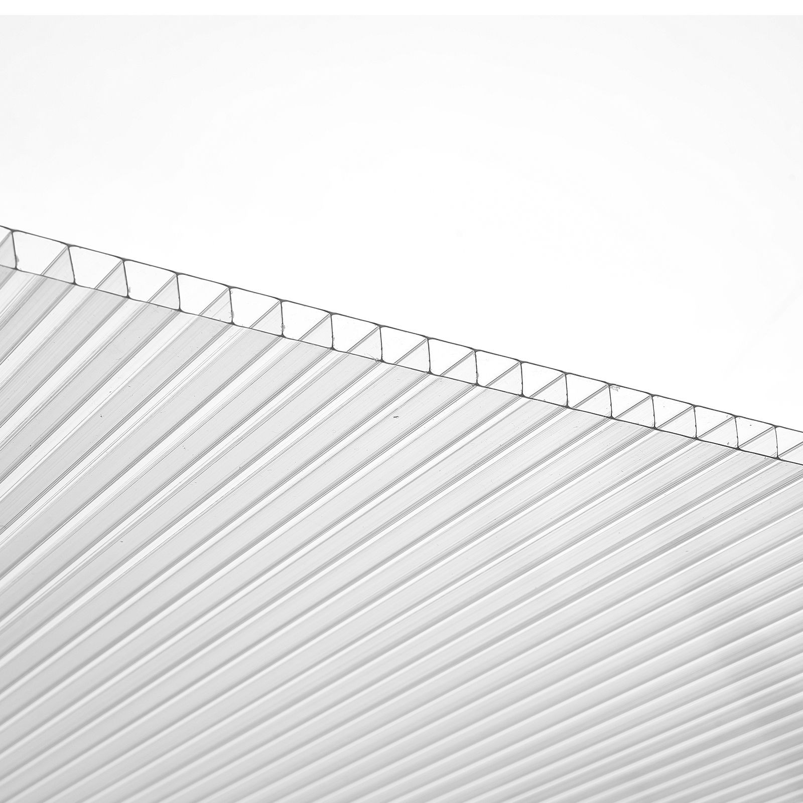 15pc Clear Polycarbonate Greenhouse Panels 2x4ft UV Resistant