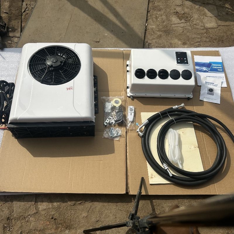 Universal Truck Air Conditioner For Semi Bus RV Caravan Split 12V 12000 BTU A/C