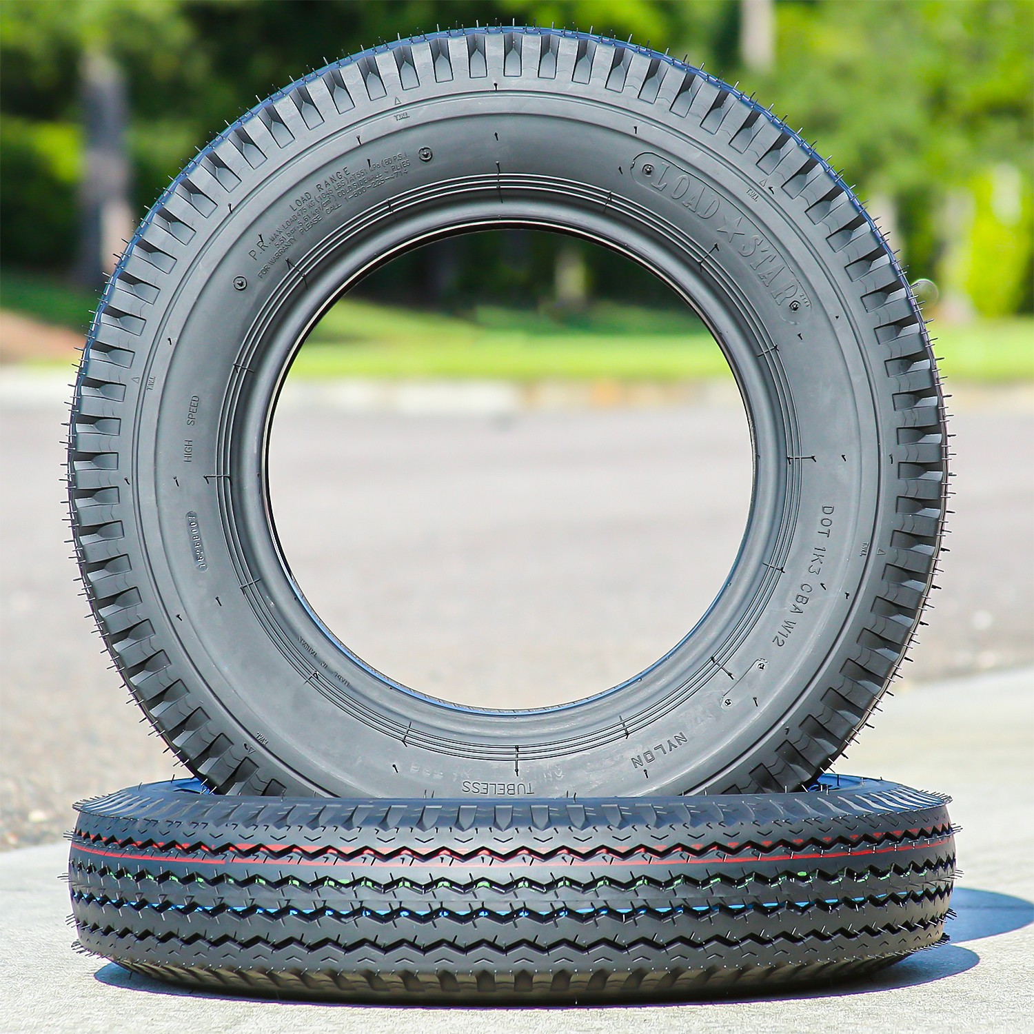 Tire Kenda Loadstar K353 ST 5.7-8 5.70-8 5.7X8 Load D 8 Ply Trailer
