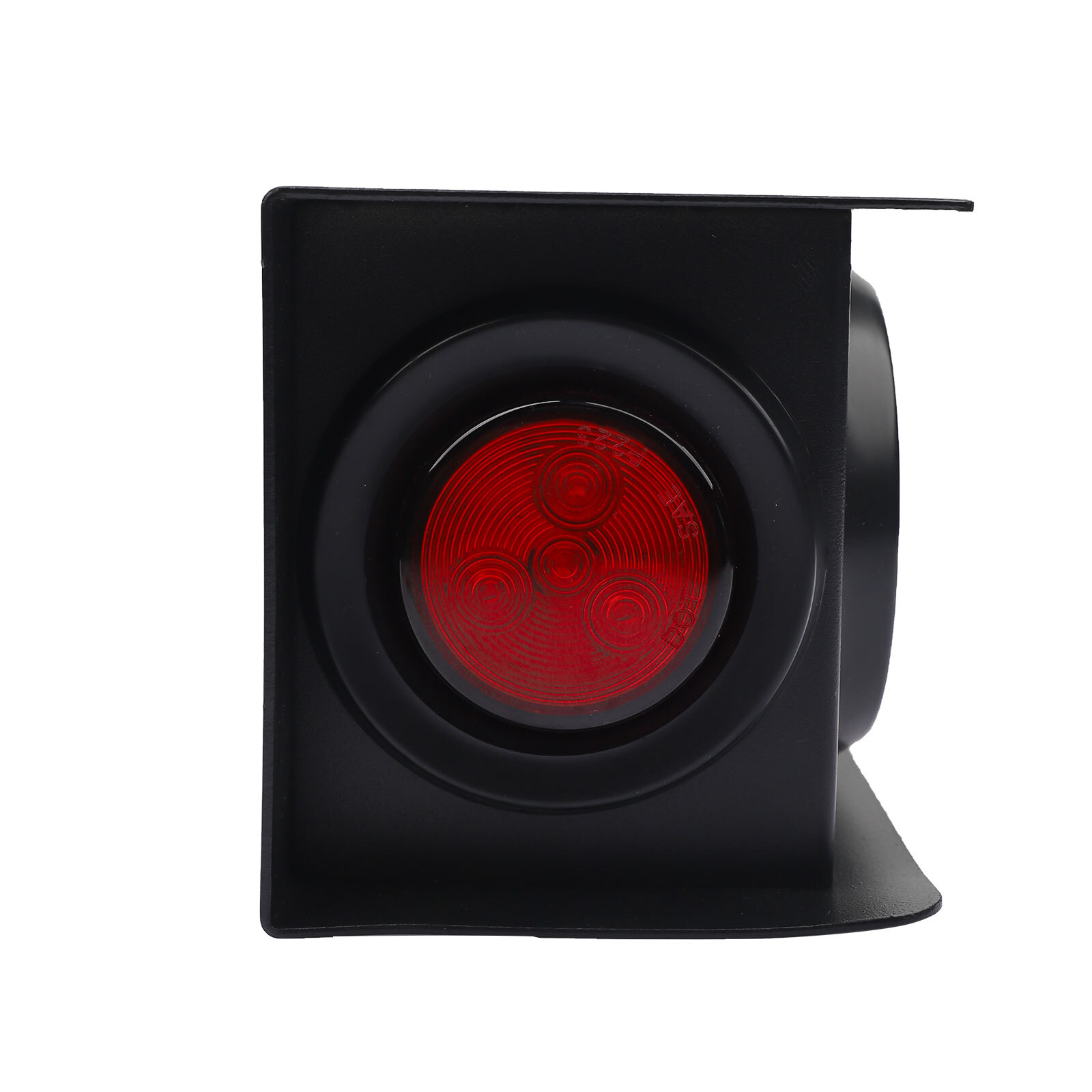 Fit For Truck Red LED Trailer Iron Box Kit W/ 6″ Oval Tail Light 2″ Marker Lamp