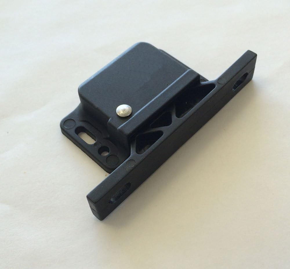 Compliant Black Drawer Latch Set – 10 Pack Grabber Catches for RVs & Boats