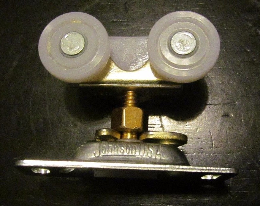 Pocket Sliding Bi-Folding Doors 3/4″ Roller Wheel 1020 Hanger Johnson Hardware