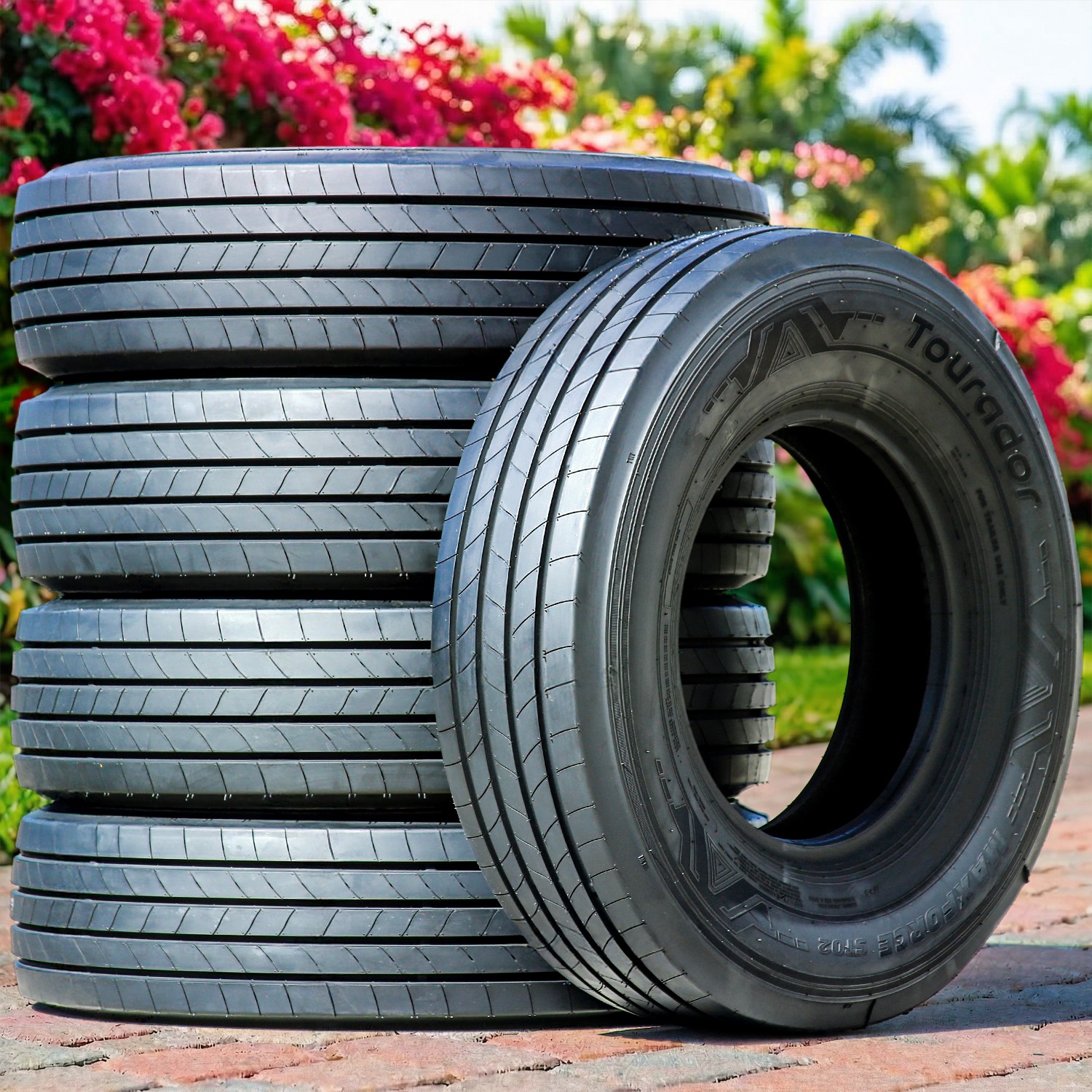 5 Tires Tourador MaxForce ST02 All Steel ST 235/85R16 133/128M H 16 Ply Trailer