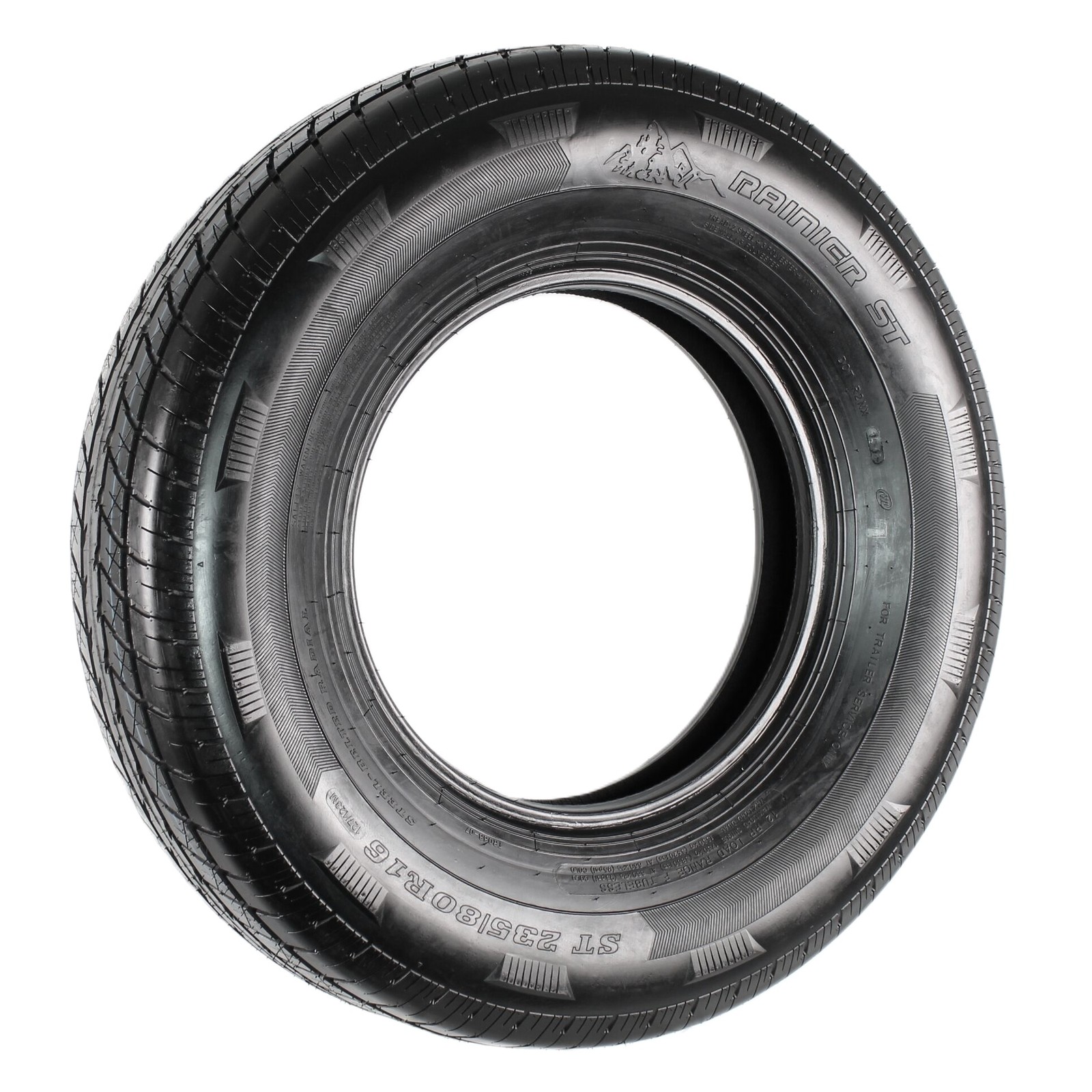 Radial Trailer Tire ST235/80R16 16 Inch Deep Tread Steel Belted HD Load Range G