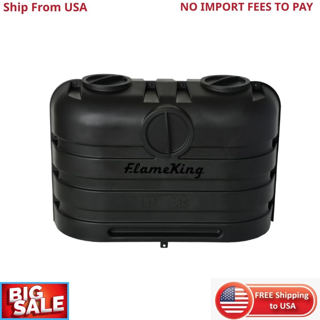 Heavy Duty Dual 20 Lb LP Propane Tank Plastic Cover For RV,Travel Trailer,Camper