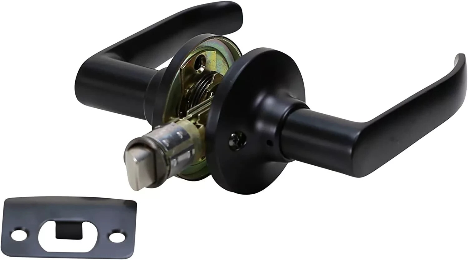 Non Locking Leverset- 1226-MB – (Passage Handle| Matte Black) RV-Home