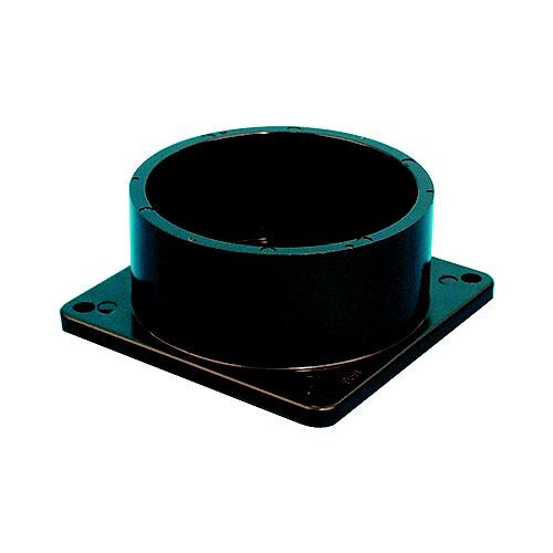 Sewer Waste Valve Flanged Fitting 1-1/2 Inch Hub With Flange for RV