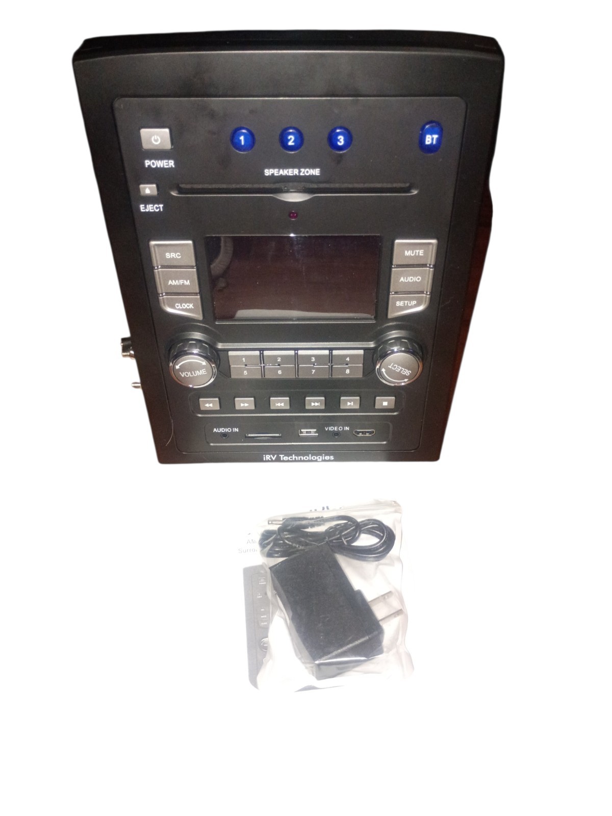 iRV66 AM/FM/CD/DVD/MP3/MP4 DIGITAL5.1/SURROUND SOUND/BLUETOOTH RV RADIO STEREO