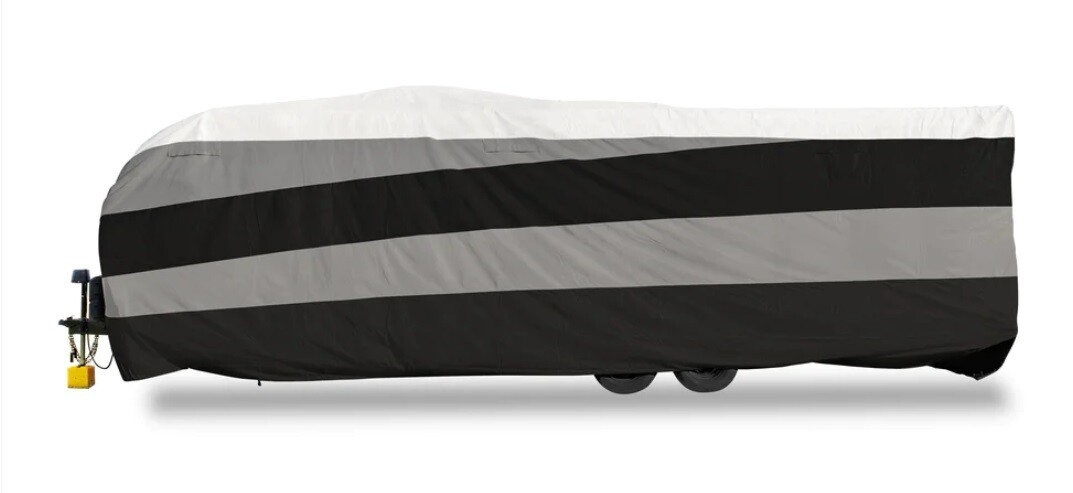 CAMCO 45920 ULTRASHIELD RV STORAGE COVER FOR TRAVEL TRAILER UP TO 15′ FEET