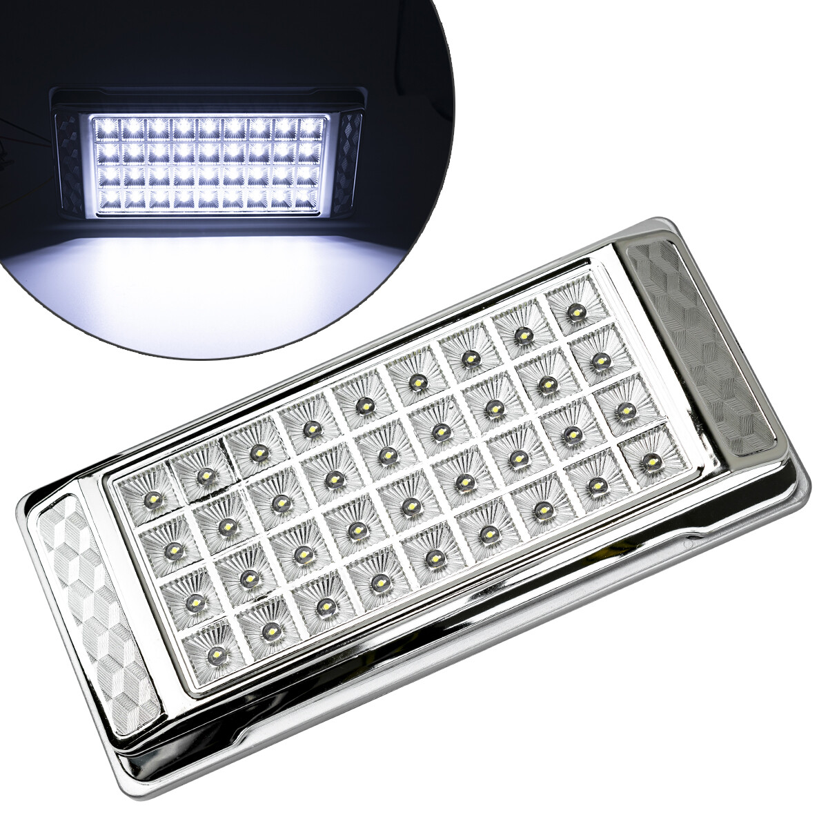 12V Universal 36 LED Car Pickup Vehicle Roof Dome Ceiling Interior Light Lamp
