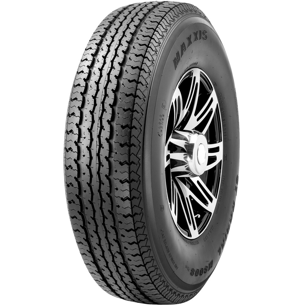Tire 205/75R15 Maxxis ST Radial M8008 Plus Trailer Load C 6 Ply