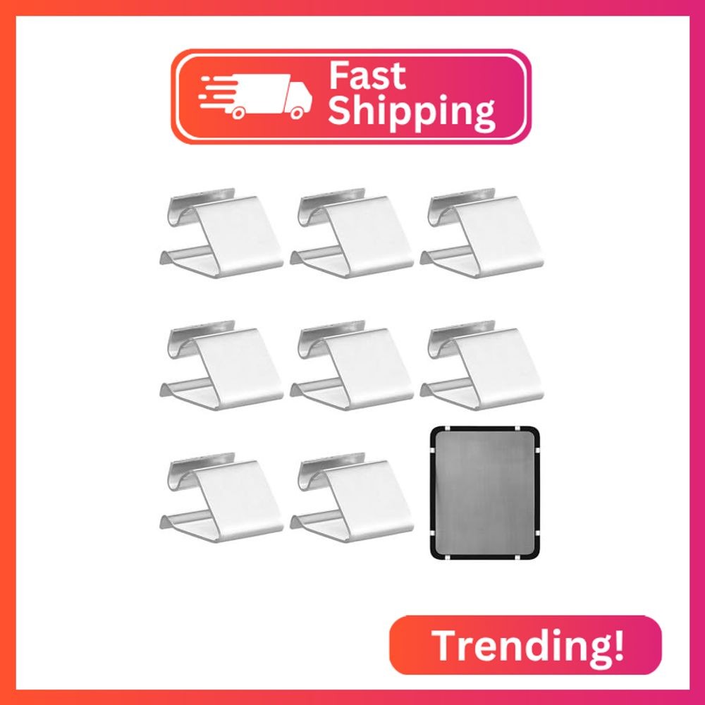 Datanly 8 Pcs RV Window Replacement Screen Clips Screen Installer Clips Screen R
