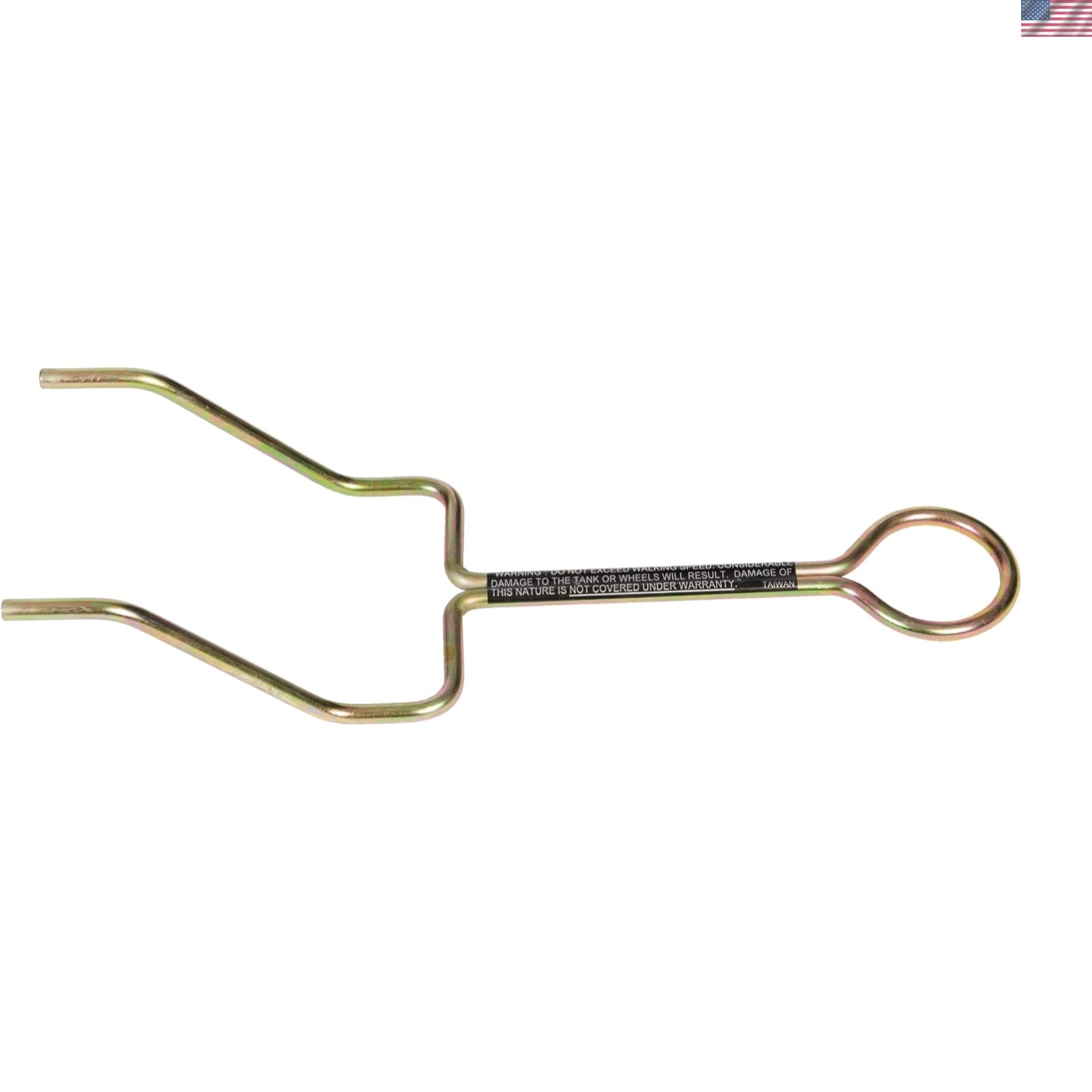 Effortless Towing Bracket for Portable Waste – Durable, Vibrant Yellow Design