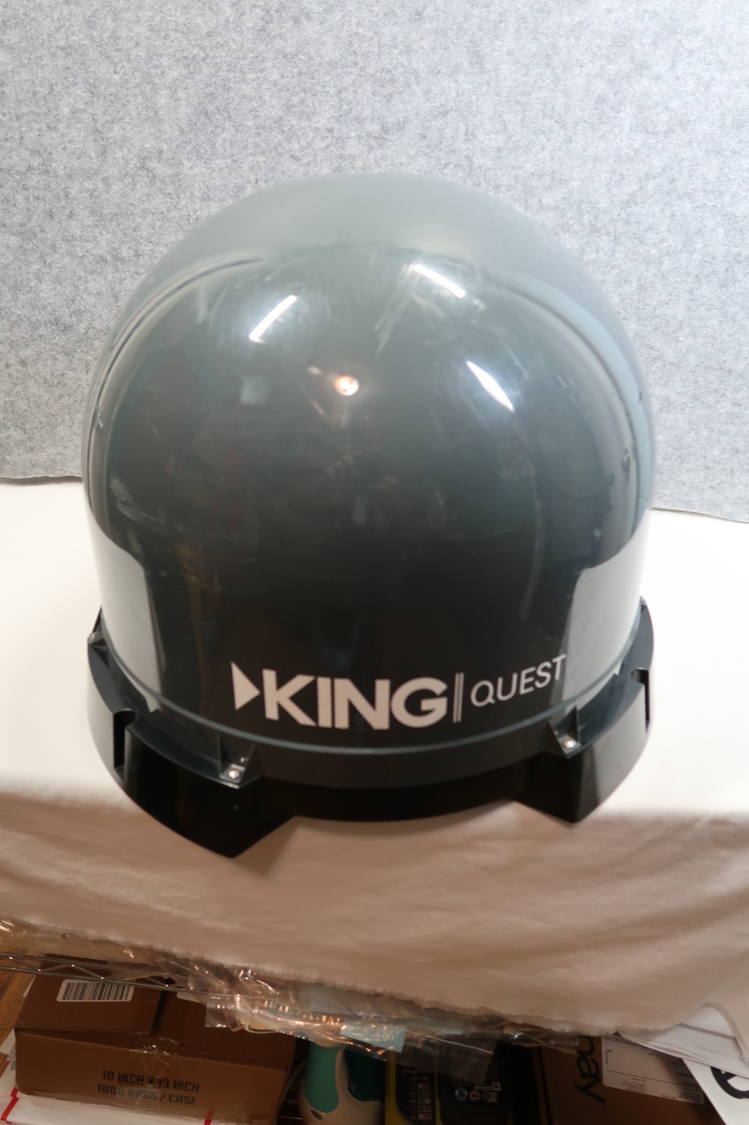 King Quest RV Portable Satellite Automatic for Directv VQ4100 Rooftop Antenna