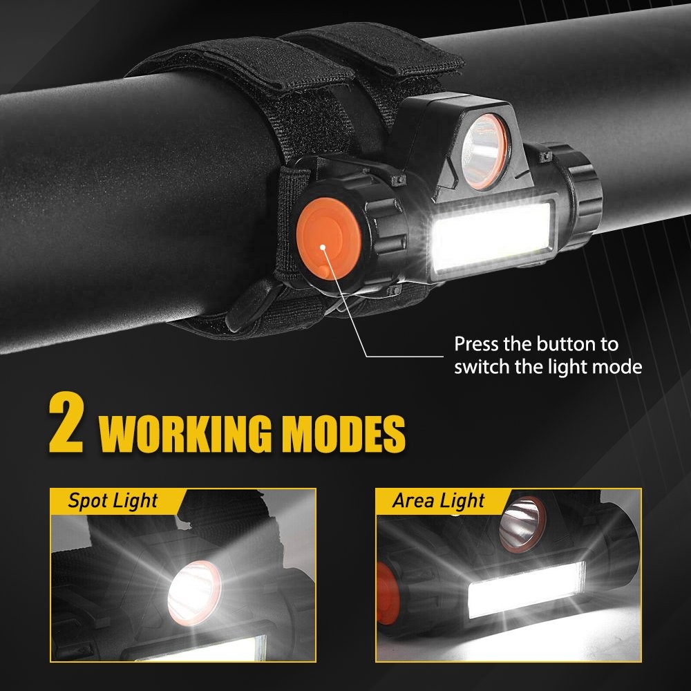 Universal Roll Bar Mount Dome Light LED Light USB Kit for UTV ATV Car Bike Camp