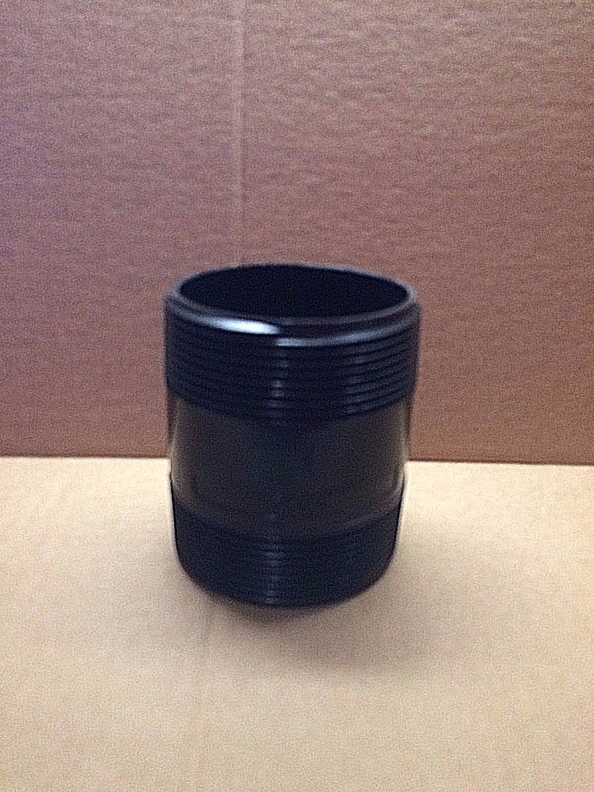 RV ABS Double Threaded Nipple, Attaches Floor Mount to Sewage Pipe, 3″x4″
