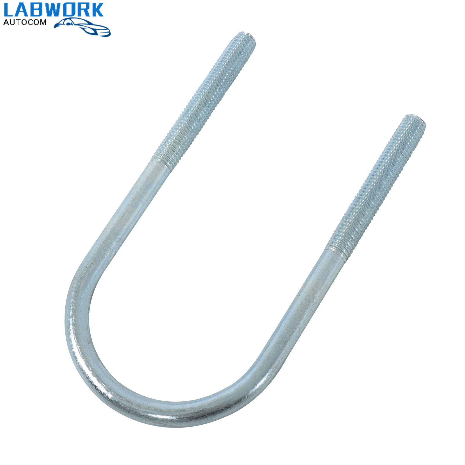 3500 lb U-Bolt Set for 2-3/8″ Round Axles – 5.5″ Long x 1/2″ Diameter