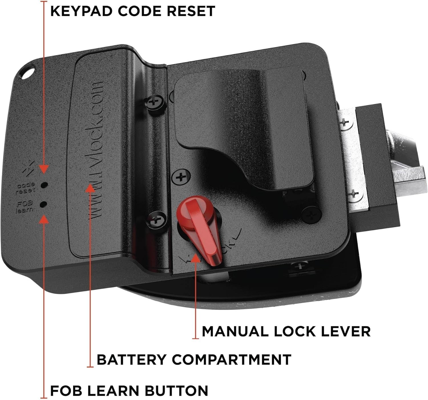 Durable Keyless RV Door Lock with Remote – Patented Safety Technology Inside