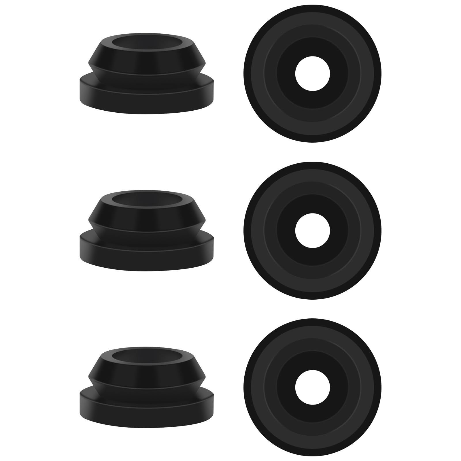 OXDFK 6 PCS RV Stove Top Grommets, Rubber Grommets Kit for 6