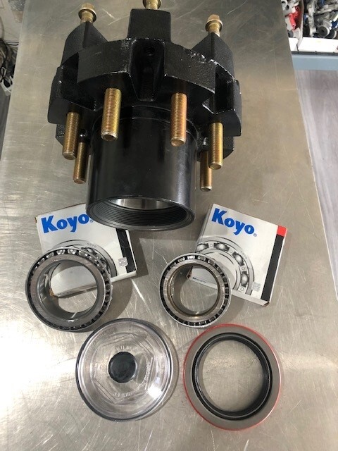 008-214-5 New Hub & Premium Bearing Sets (Koyo), Oil Cap & Seal/ Ships Same Day!