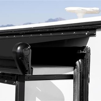 Carefree Alpine 202.5″ Black Vinyl Standard Slide-Out RV Awning w Rail