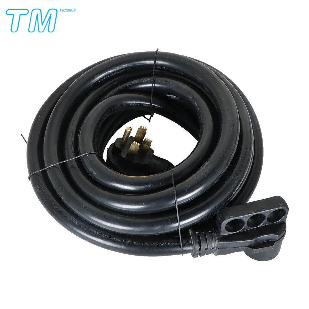 15-50FT 50 Amp RV Extension Cord For Trailer Motorhome Camper NEMA 14-50P/R