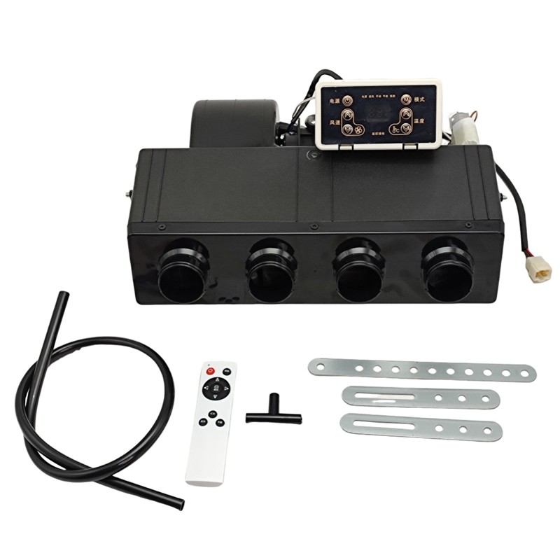 Mieligo12V Remote Electric Cooling Underdash Air Conditioner Panel Kits US