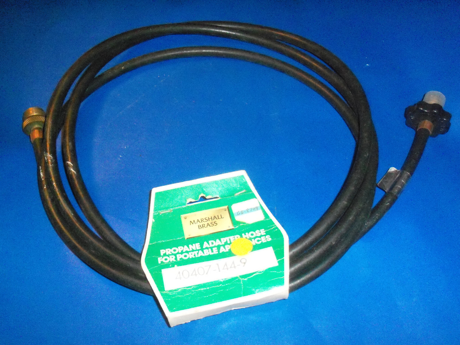 Marshall Brass A Portable Appliance LP Adapter 12′ Hose BUDDY HEATER 40407-9 M18