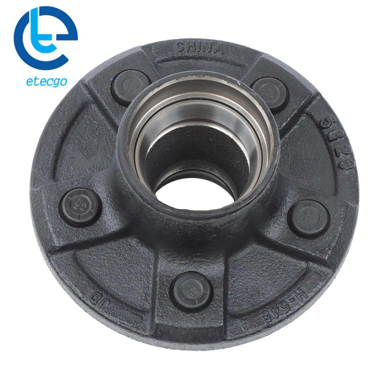 5-Bolt on 4-1/2 Inch Hub Assembly (2) Flanged, 1-3/8 Inch 1-3/8 Inch to 1-1/16