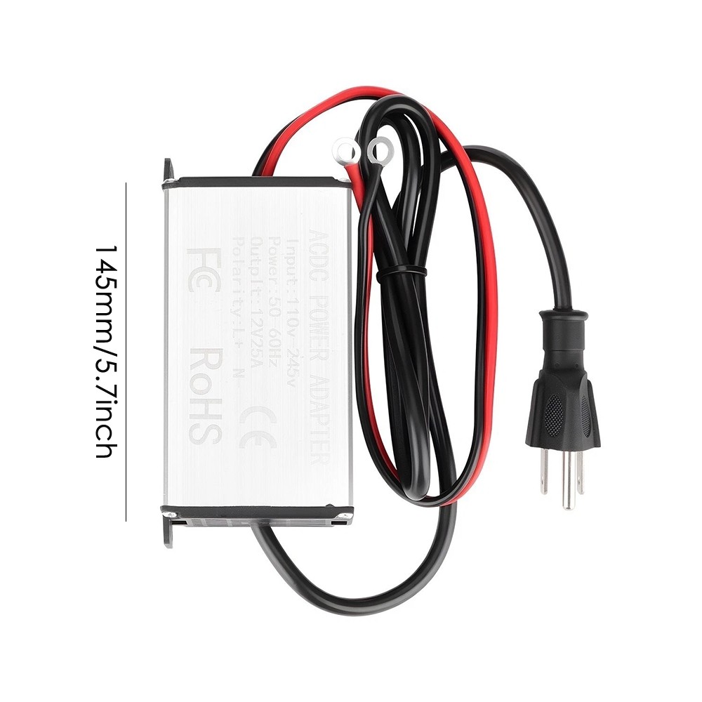 DC 12V /24V to AC 110V Adapter Air Heater Power Converter for RV, Workshops…