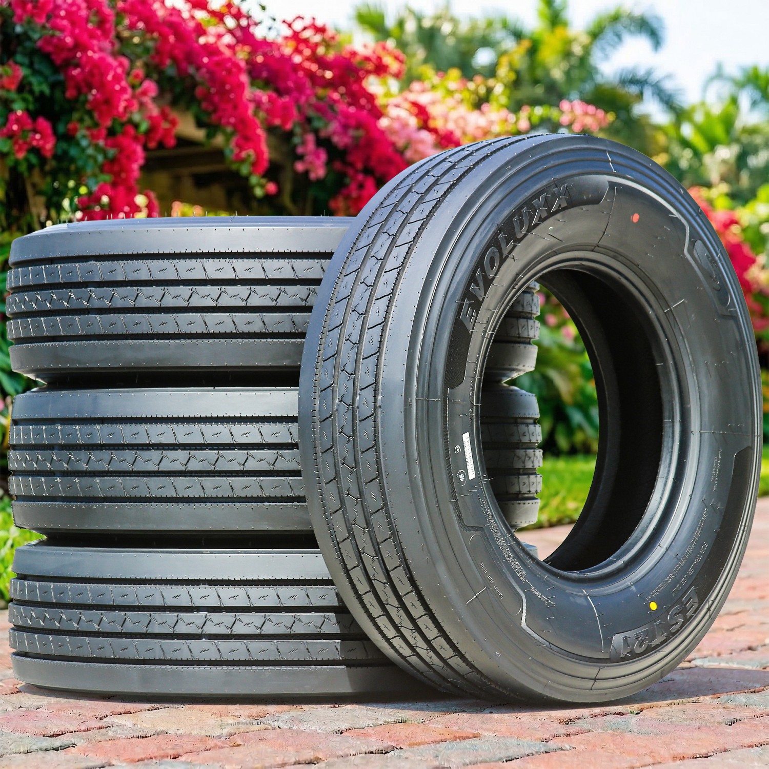 4 Tires Evoluxx EST21 All Steel ST 235/80R16 Load G 14 Ply Trailer