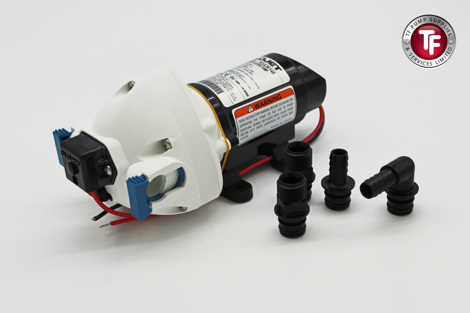 Flojet R3426148A Triplex 1.9 Pressure Controlled Pump For Caravans Motorhome 12v