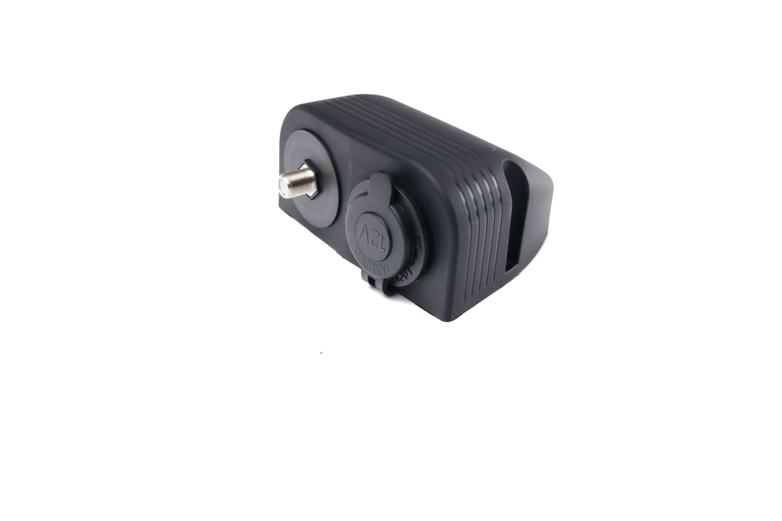 CARAVAN SURFACE MOUNT TV ANTENNA AND 12V ACCESSORY SOCKET BLACK JAYCO JB HILLTOP