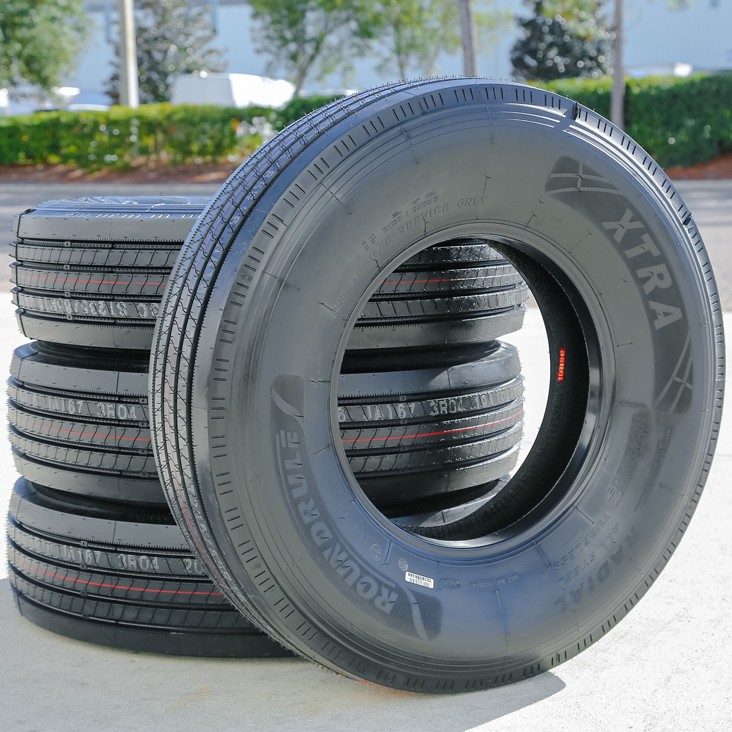 Tire Roundrule Xtra All Steel ST 235/85R16 Load G 14 Ply Trailer