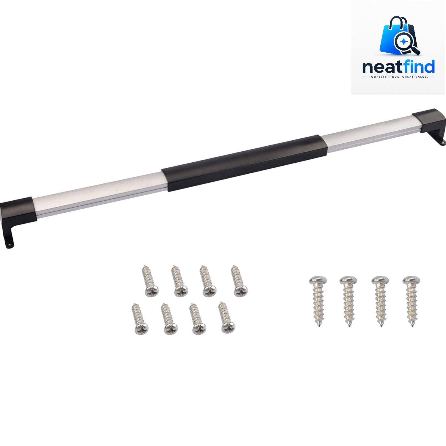 from 21-5/8 Inch to 28-5/8 Inch with Sturdy and Secure Non-Slip Grip