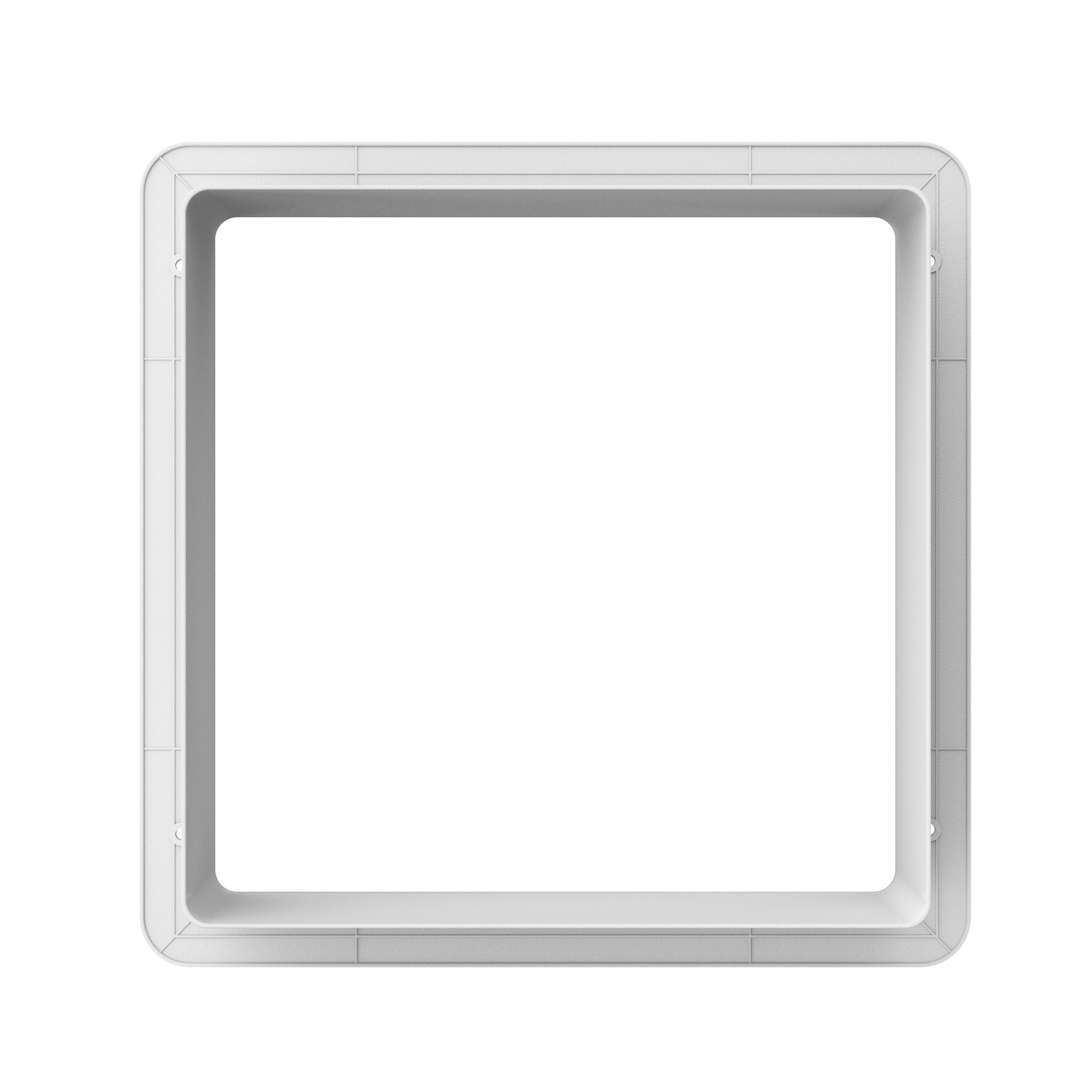 RV White Garnish Replacement 6″ for 14″ X 14″ Roof Vents Leisure Coachworks