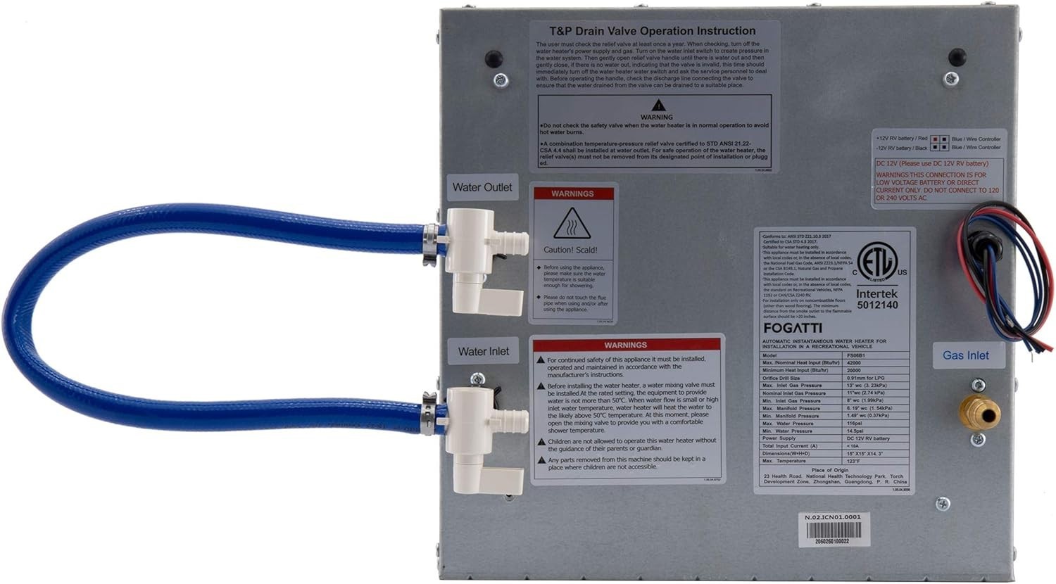 Compact Winterization Kit for RV Water Heaters | Durable Plastic Construction