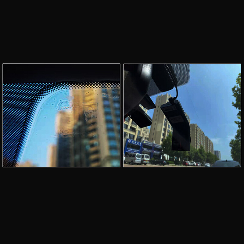 New Windshield Dashcam Sticker Electrostatic Transparent Sticker Prevent Scratch