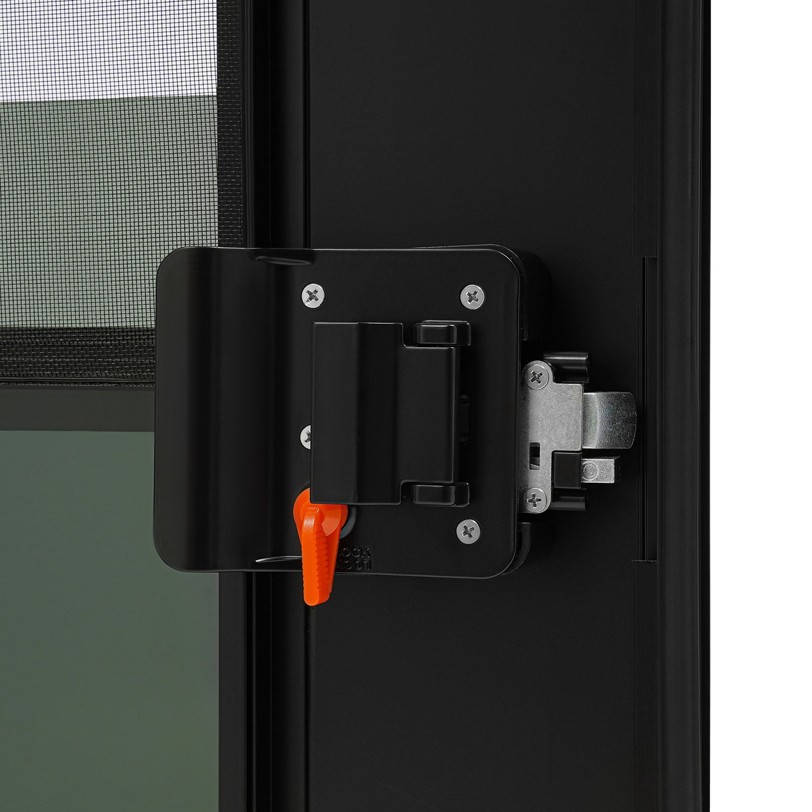 RV Camper Teardrop Trailer Door, Right Passenger Side RV Camper Entry Door Black