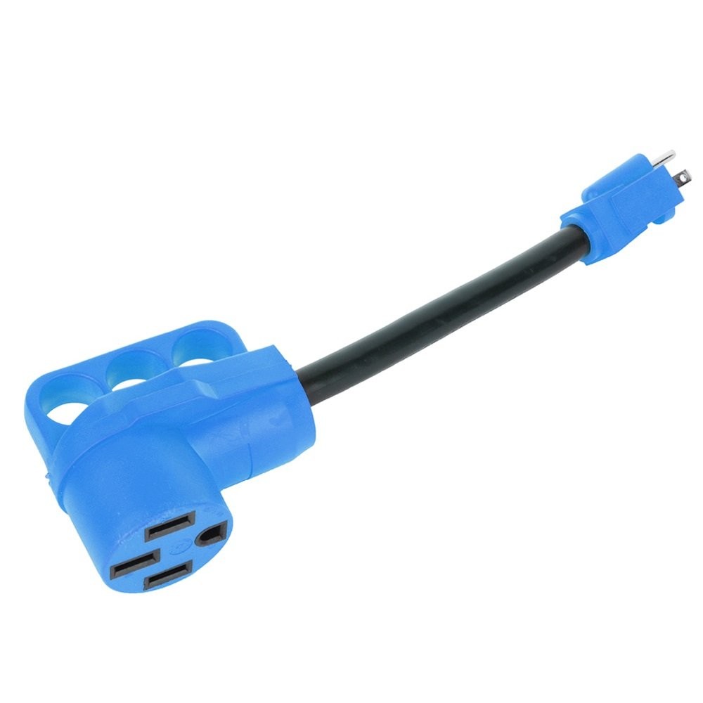 RV Electrical Converter Cord Cable Adapter 15 Amp Male to 50 Amp Female
