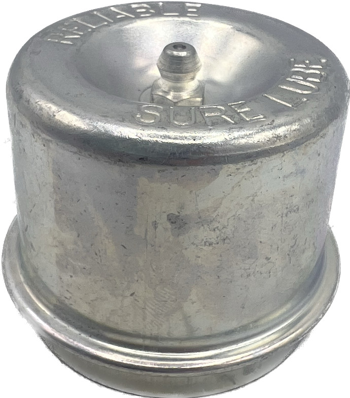 Reliable Sure-Lube Grease Cap, 2K & 3.7K Axle Hubs, 1.98″ Diameter, Sold As Each