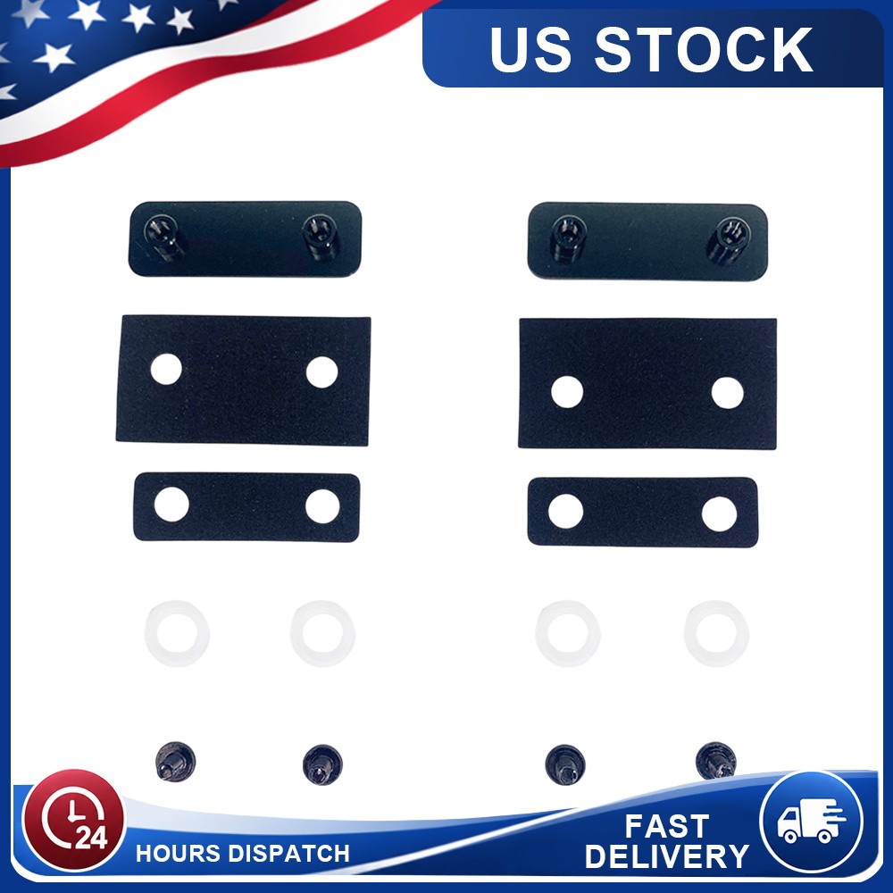 For All Glass Rear Doors For Snugtop Parts, Snugtop Nut Plates-PAIR of 14 PCS