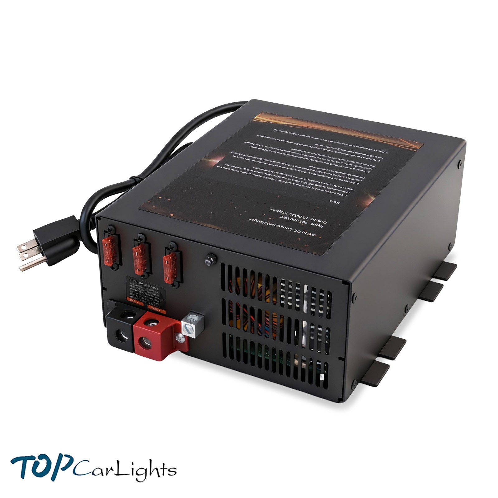 PM3-75LK 75 Amp Power Converter/Charger for RV AC 110v To DC 12v Converter US