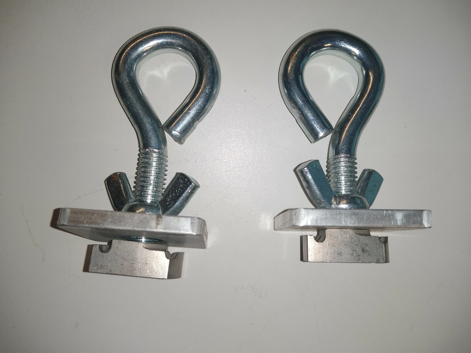 2 pc TRITON TRAILER QUICK SLIDE REAR TIE DOWN KIT 07837 Made in USA