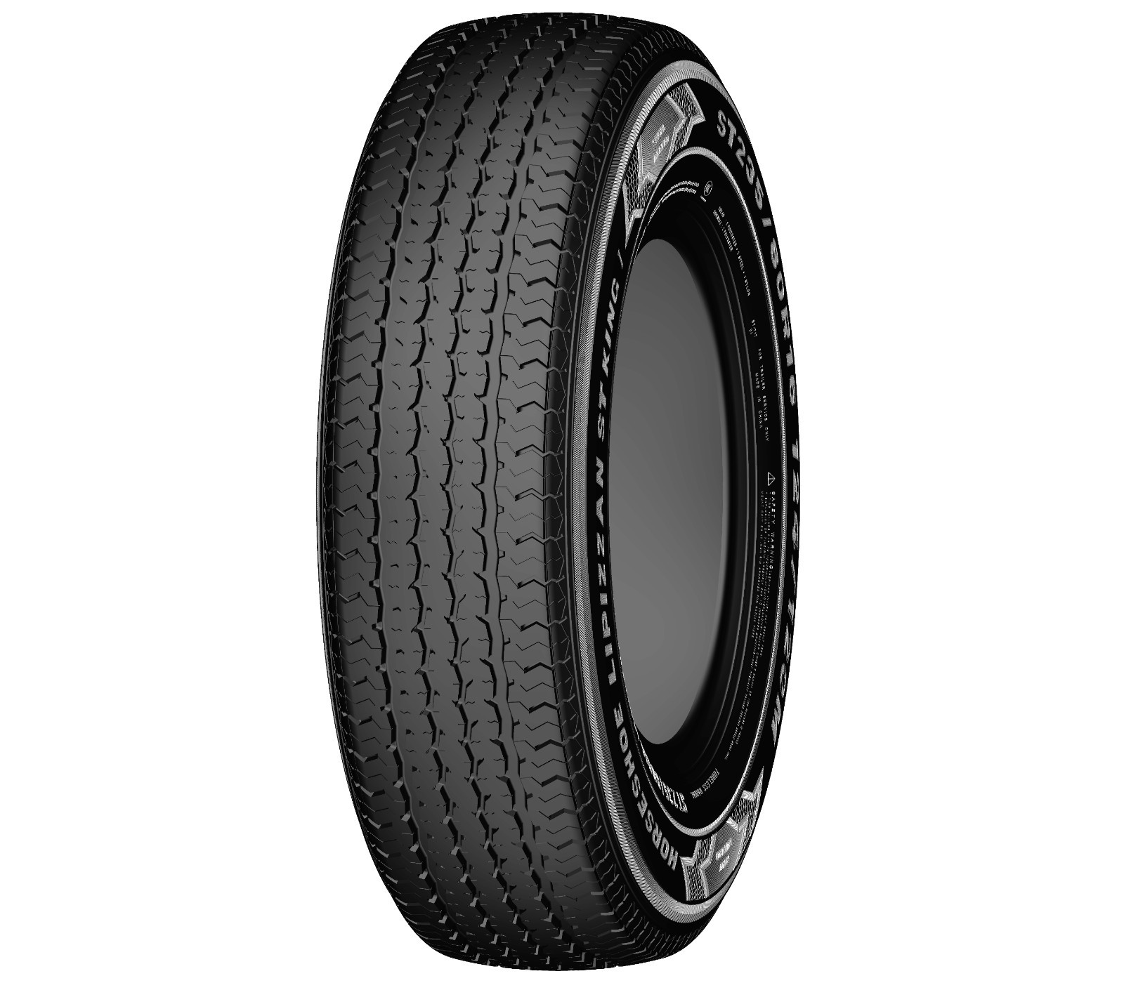 4 LIPIZZAN ST225/75R15 10PR 117/112M Trailer Tires 225/75R15 ST-KING I 225 75 15