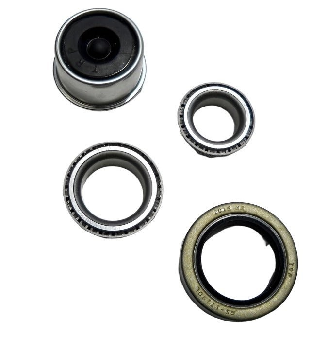 2- 5×4.75 Idler Hubs w/ 3500# Bearing Kits Replace Trailer Axle fits Dexter