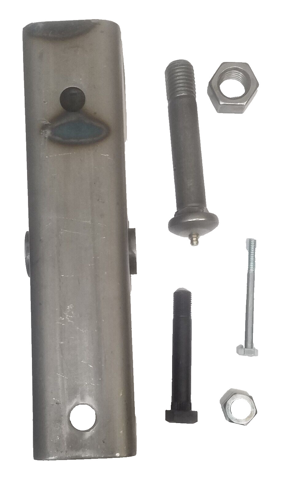 Equalizer for 2″ Wide Slipper Springs 12″ Long 7/8″ Center Hole W/ Nuts & Bolts
