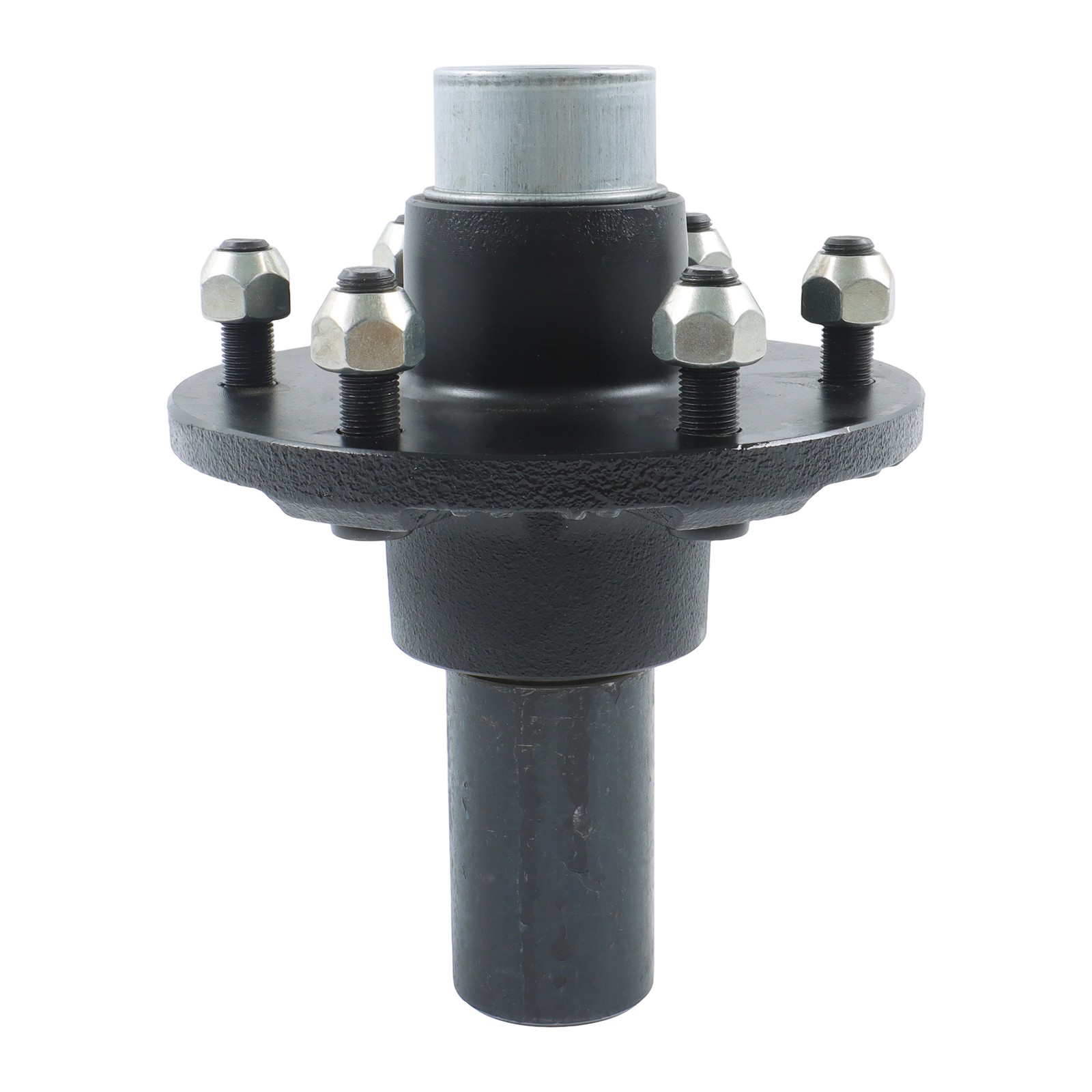 With bearing kit #84 Spindle 6 Bolt 5.5′ Trailer Hub Kit & Circular
